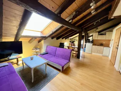 Apartment in Le Menil,Charmant studio dans ferme avec terrasse et parking - montagnes des Vosges FR-1-589-164 N°859147