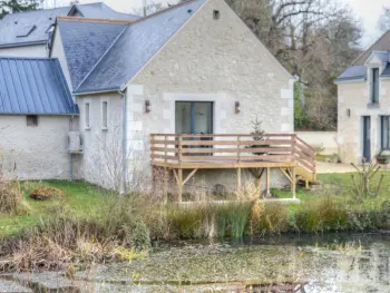 Gite à Luzillé,Gîte douillet à Luzillé avec terrasse, jardin, climatisation, proche Château de Chenonceau et Zoo de Beauval FR-1-381-513 N°834843