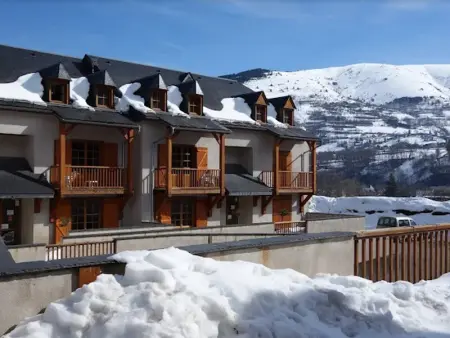 Appartement 2 pièces cabine avec terrasse, piscine et parking - 6 personnes, près de Saint-Lary-Soulan - Photo 15