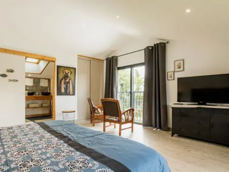 Charmante Grange Rénovée avec Piscine et WiFi, Gite 5 personnes à Villeneuve en Retz - Photo 5