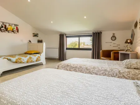 Charmante Grange Rénovée avec Piscine et WiFi, Gite 5 personnes à Villeneuve en Retz - Photo 9