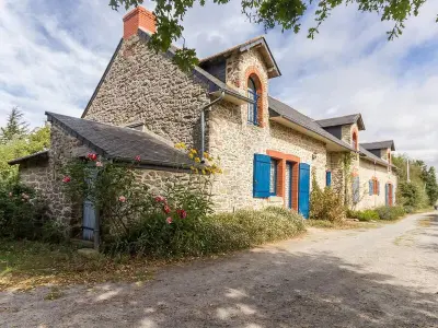 Gîte in Mesquer,Maison de Charme Proche Côte avec Jardin, 3 Chambres & Equipements Bébé FR-1-306-1068 N°834989