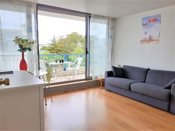 Appartement à La Baule,Studio au pied de la plage à La Baule avec balcon et toutes commodités! FR-1-392-158 N°887934