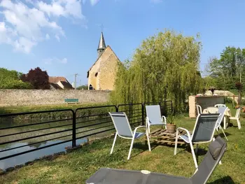 Casa rural en Mézières sur Ponthouin,Moulin Authentique avec Pêche, Animaux Acceptés et Confort Moderne près du Mans FR-1-410-323 N°835126