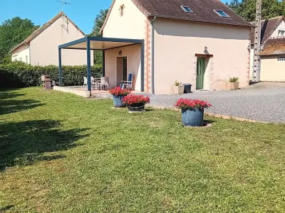 Gîte in Le Bailleul,Corps de ferme restauré avec terrasse, 2 chambres, grande douche italienne et terrain de pétanque FR-1-410-344 N°835164