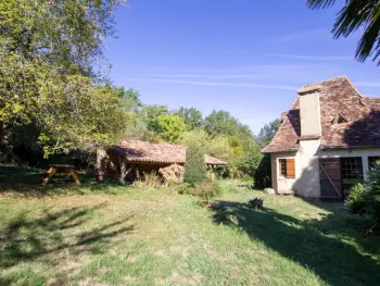 Gîte in Les Lèches,Maison de campagne avec jardin, proche Mussidan, idéale pour couple avec bébé FR-1-616-231 N°838322