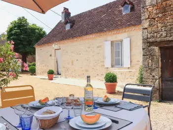 Gite à Tourtoirac,Maison Périgourdine Authentique avec Cheminée, Jardin, Cuisine d'Été et Visite de Truffière FR-1-616-239 N°838324