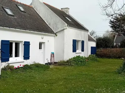 Maison à Le Palais, Longère rénovée proche Palais avec jardin, 5 chambres, 3 salles de bain, WIFI, idéale famille - L838443