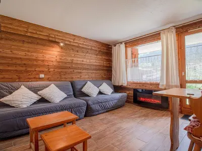 Appartement à Valmorel, Studio chaleureux et rénové avec terrasse, proche des pistes - Planchamp, Valmorel - L951727