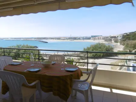 Appartement 2 pièces cabine, 6 pers, terrace face plage à Sète, 2 étoiles, Clévacances 2 clés - Photo 1