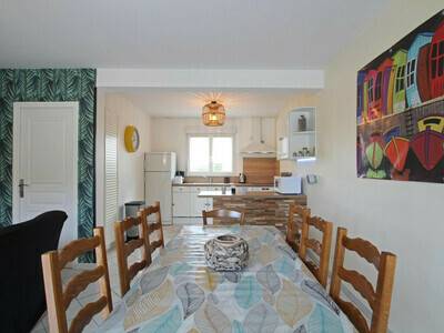 Maison familiale près de la plage avec vélos, WiFi et parking - Photo 5