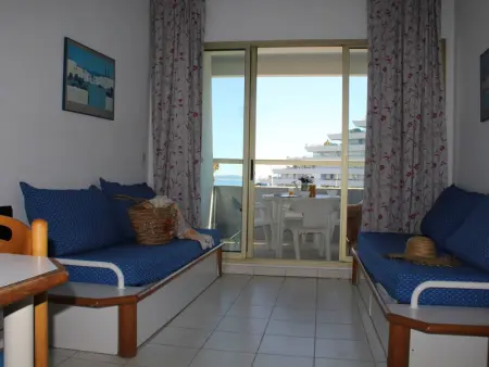 Studio à Villeneuve-Loubet Plage avec Parking Privé, 2/4 Couchages - Photo 9