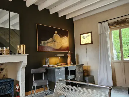 Charmante maison avec jardin au cœur du Parc Naturel Régional de la Brenne, idéale pour télétravail. - Photo 9