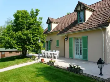 Casa rural en Vichères,Gîte familial avec jardin, billard, vélos, et cheminée, au cœur du parc naturel du Perche. FR-1-581-91 N°839026