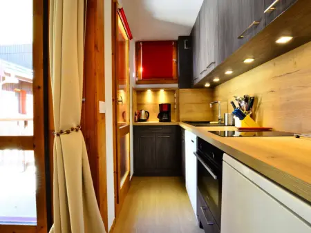 Studio rénové 4-5 pers. Montchavin, proche pistes et commerces, parking gratuit - Photo 2