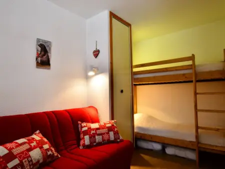 Studio rénové 4-5 pers. Montchavin, proche pistes et commerces, parking gratuit - Photo 5