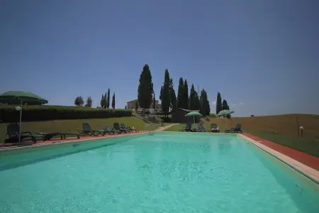 Capanna, Ferme paisible à Asciano avec piscine - Photo 7