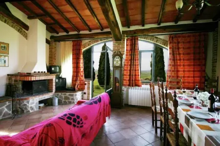 Capanna, Ferme paisible à Asciano avec piscine - Photo 11