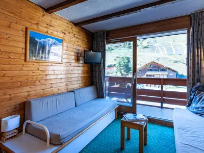 Appartement à Méribel, Appartement à Méribel Mottaret - Pied des pistes, balcon, casier à skis - L966445