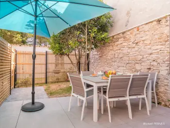 Haus in Larmor Plage,Maisonette en pierre rénovée avec jardin à 100m de la plage - 5/6 couchages et Wi-Fi FR-1-349-179 N°839343