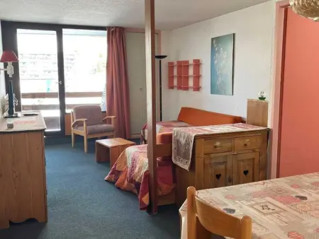 Appartement cosy aux Menuires, 2 pièces, 5 pers, au pied des pistes, balcon, WiFi gratuit - Photo 2
