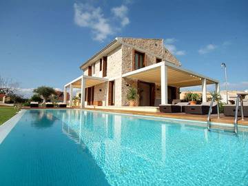 V. Barcares Gran, amazing villa for 10 close to be, Villa 10 personnes à Alcúdia 384082