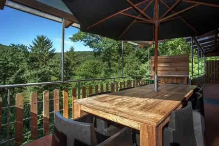 La Cabane de Jade, Chalet moderne à Sougné-Remouchamps près la forêt - Photo 4