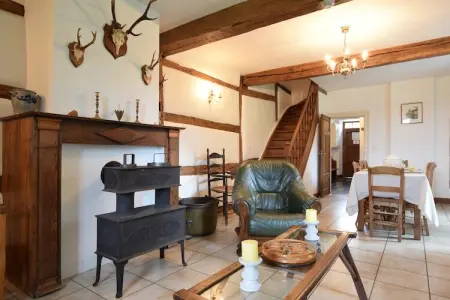 La Maison du Druide, Retraite confortable dans un chalet à Wéris - Photo 13