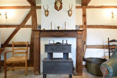 La Maison du Druide, Retraite confortable dans un chalet à Wéris - Photo 14