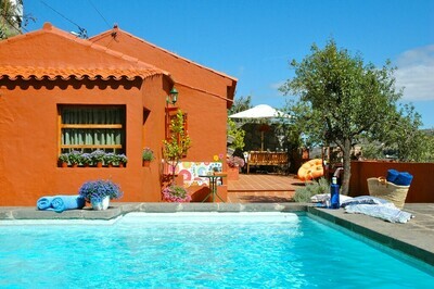Tres Almendros, Villa 2 personnes à Vega de San Mateo 550815