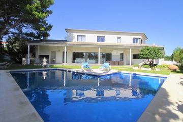 Location Villa à Hospitalet de l'Infant,PERLA Gran villa piscina privada y WiFi gratis - N°675939