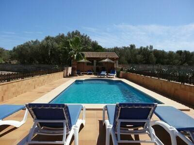 Casa rústica de campo, piscina privada en Campos, Villa 10 personnes à Campos 820377