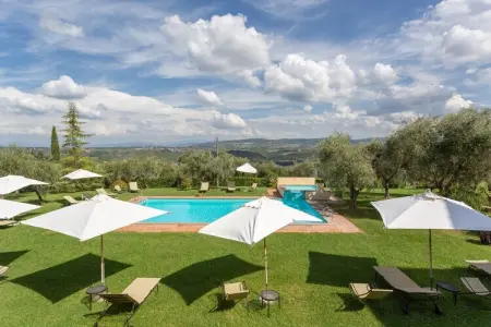 Il Querceto Prima, Gîte toscan avec 2 piscines - Photo 9
