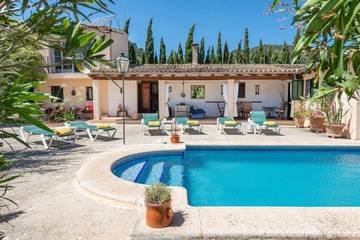 Villa Sa Torre with pool in Mallorca, Villa 6 personnes à Campanet 832268