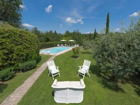 Villa del Poggio, Maison 8 personnes à Radda in Chianti - Photo 31