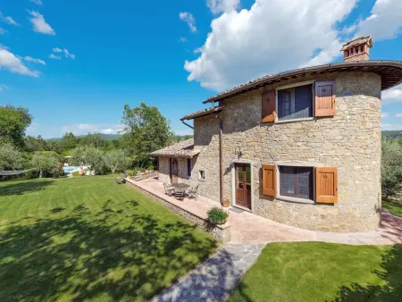 Villa del Poggio, Maison 8 personnes à Radda in Chianti - Photo 35