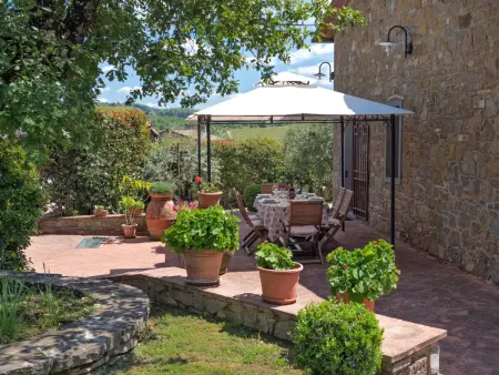 Villa del Poggio, Maison 8 personnes à Radda in Chianti - Photo 37