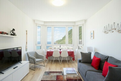 001 / MIRADOR ZURRIOLA, beach front, Appartement 4 personnes à Donostia 812407