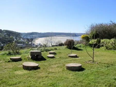 Belle vue sur mer, Appartement 4 personnes à St Michel en Grève - Photo 3