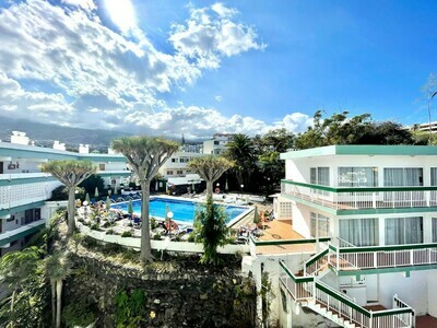 Single Studio E with Wifi, balcony, swimming pools, Appartement 1 personnes à Puerto de la Cruz 884170