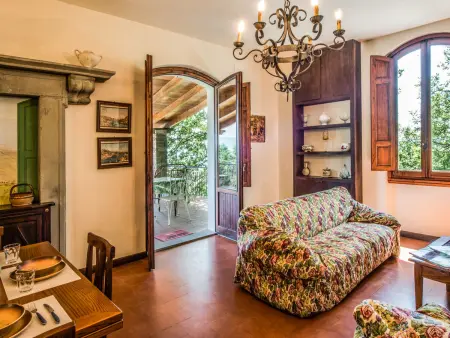 Caiano, Maison 8 personnes à Radda in Chianti - Photo 5
