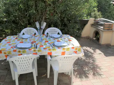 Appartement à Cap d'Agde naturisme, Villa Duplex Climatisée avec Terrasse, Piscine et Parking Gratuit à Agde - N°839458