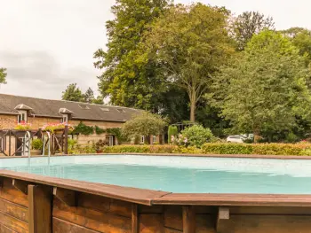 Casa rural en Saint Aubin Routot,Gîte familial avec piscine et jardin, proche Le Havre et Honfleur, 2 chambres avec salle d'eau privative FR-1-441-707 N°839534