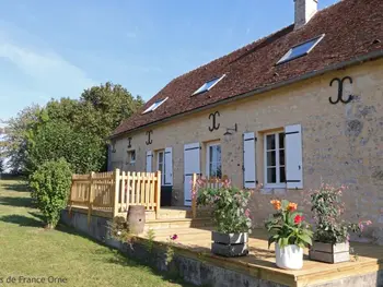 Gîte in Le Pin la Garenne,Maison Normande Authentique : 3 Ch, Jardin, Activités Enfants, Proche Parc Régional du Perche FR-1-497-155 N°839555