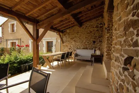 Le Cabriolet, Cottage en France avec terrasse couverte - Photo 23