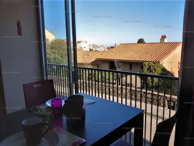 Appartement à Collioure, Appartement T2 près de la plage avec loggia et parking, pour 5 personnes, calme et bien placé - L890582