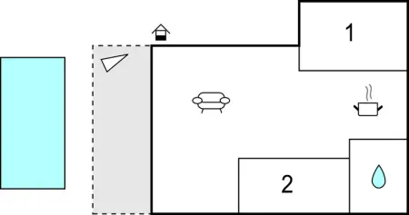 Location Maison 4 personnes à Posedarje - Photo 45