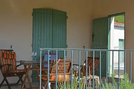 Le Chêne, Villa simpliste à Barjac avec piscine - Photo 20