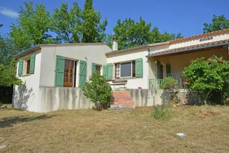 Le Chêne, Villa simpliste à Barjac avec piscine - Photo 31
