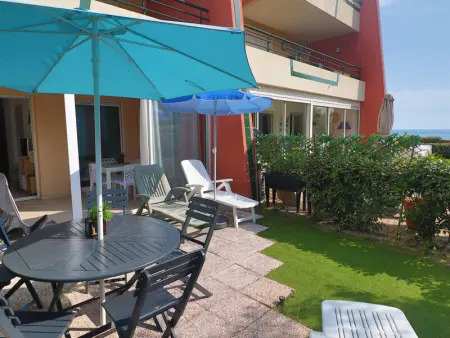 Appartement à Sète, Spacieux T2 cabine avec jardin, loggia, terrasse et box privé à Sète - L890783